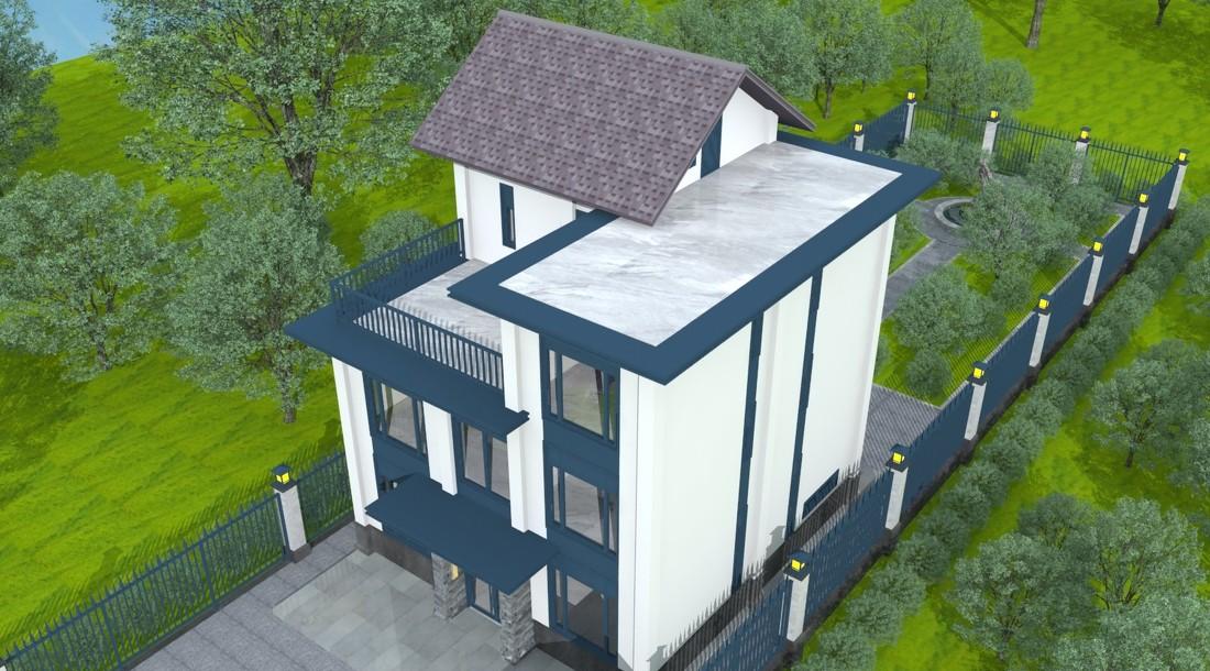 农村自建房别墅设计-40