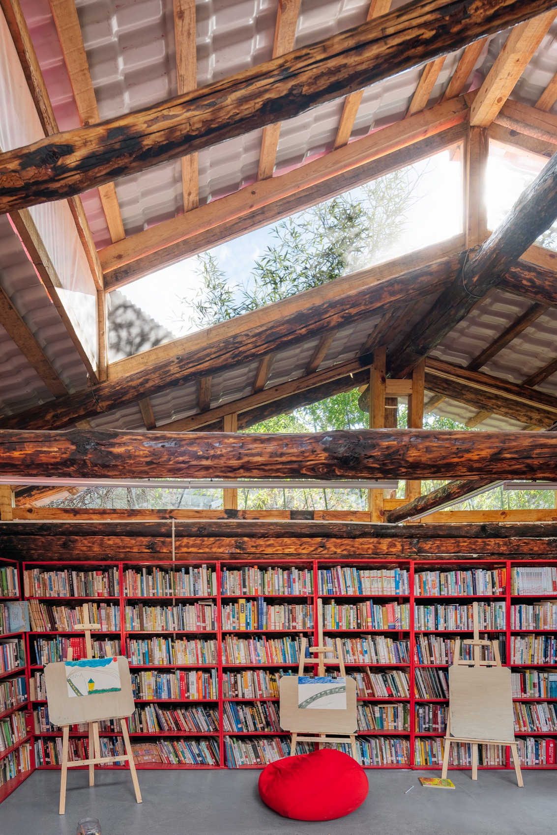 半山花语爱心书屋丨中国怒江丨STEPS大台阶建筑-70