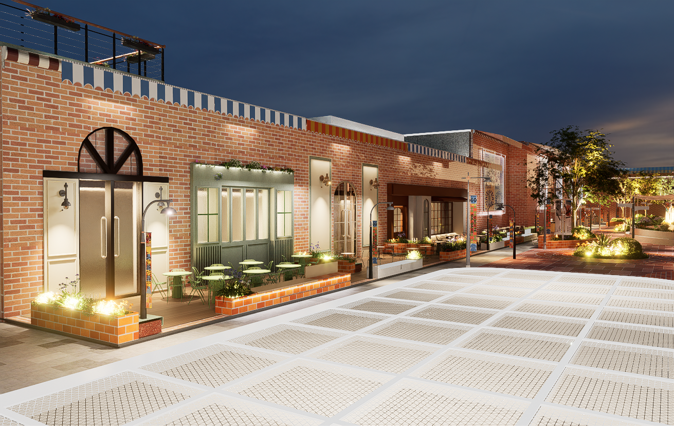 SKY ROMA: A Rooftop Block Creative Space Design Project-34