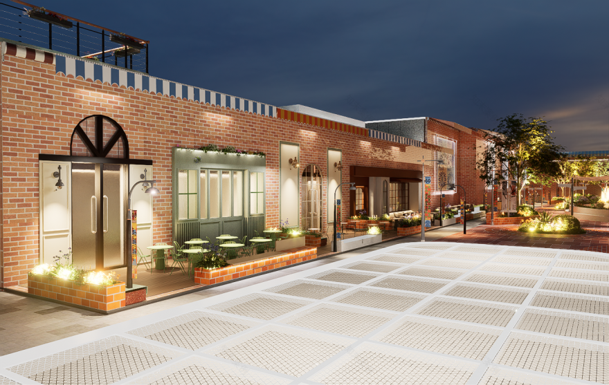 SKY ROMA: A Rooftop Block Creative Space Design Project-34