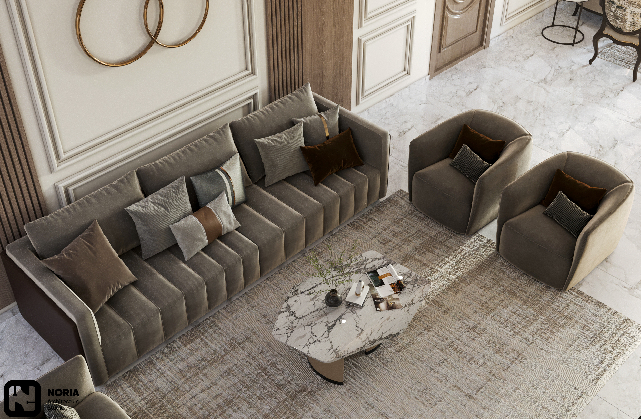 接待厅丨Egypt丨Noria Studio-7