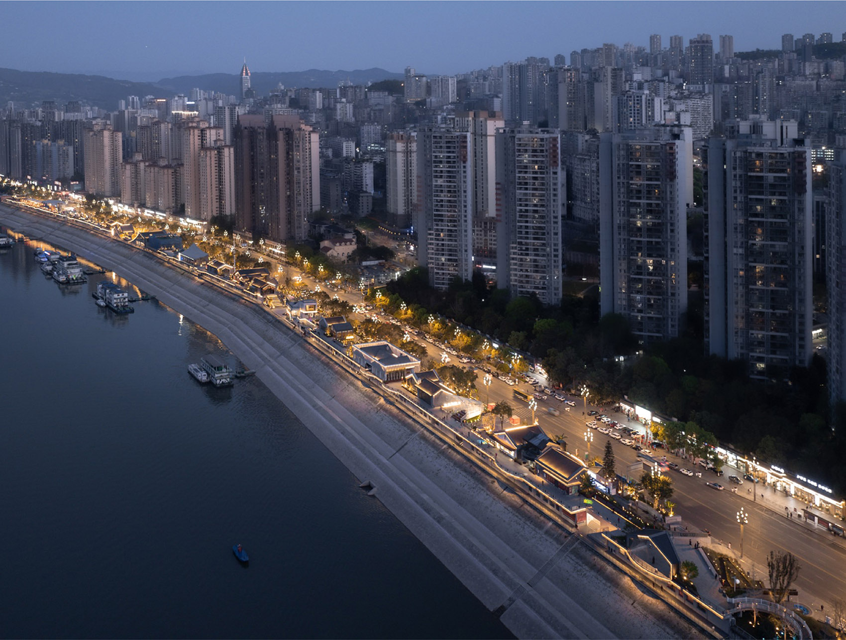 长涪汇·重庆涪陵滨江大道片区更新丨中国重庆丨EDGE一界设计+重庆大恒+重庆联创+重庆象界-76