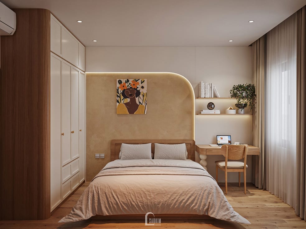 50m² 5 层Japandi风格联排别墅设计丨越南河内-22