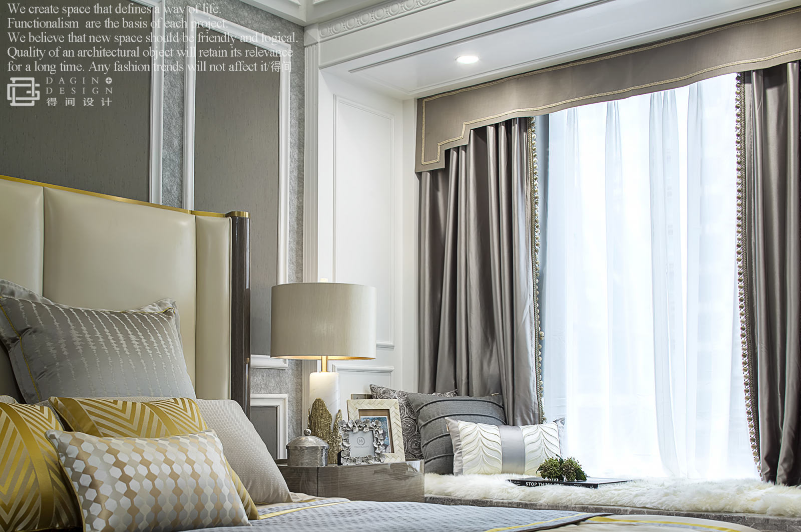 130㎡现代风格住宅  武汉得间设计-28