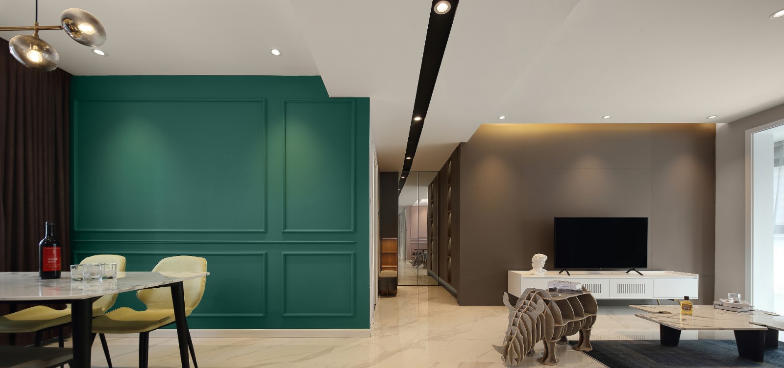 南京青设空间设计 | 140㎡简约舒适住宅-9