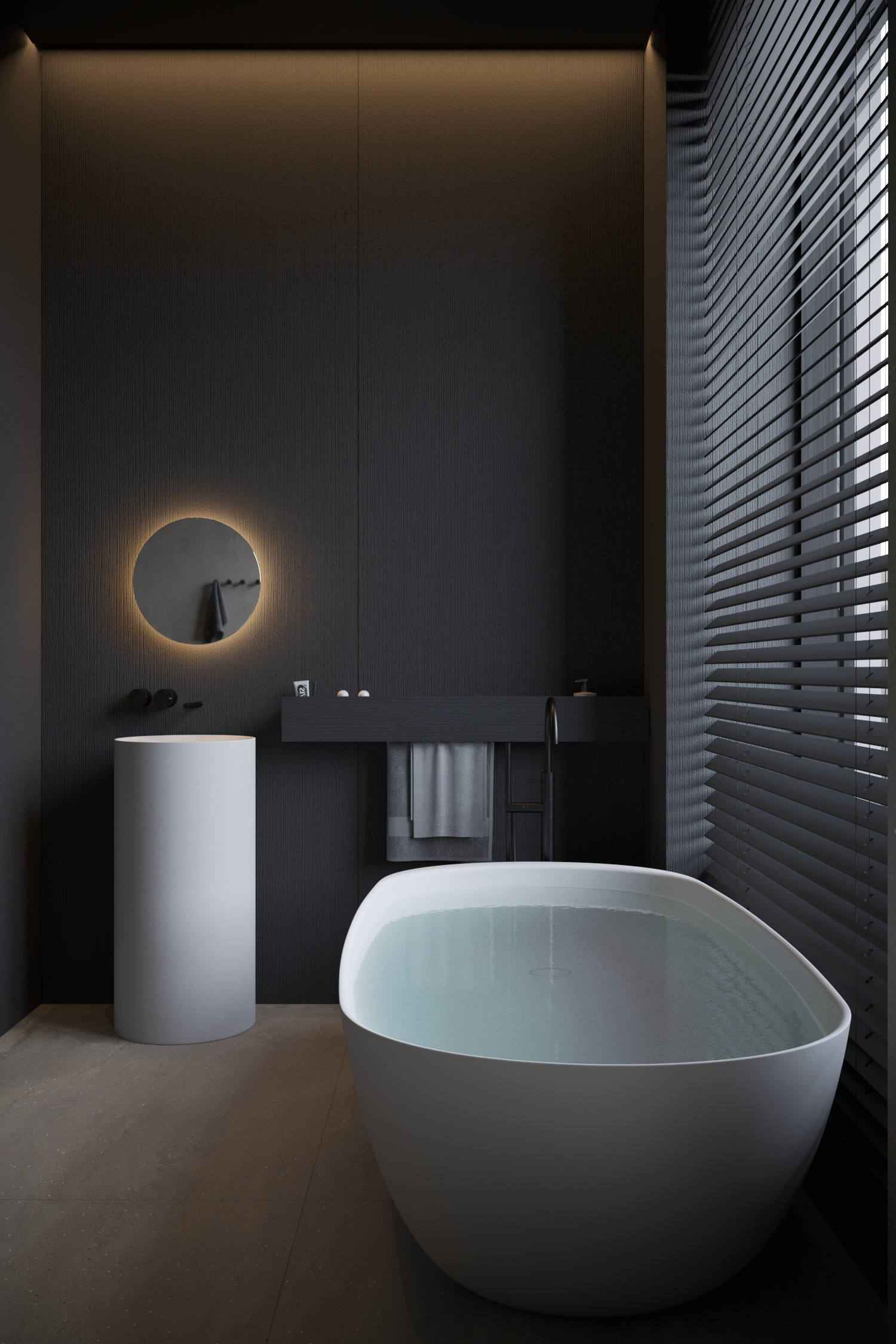 soft monochrome apartment-30