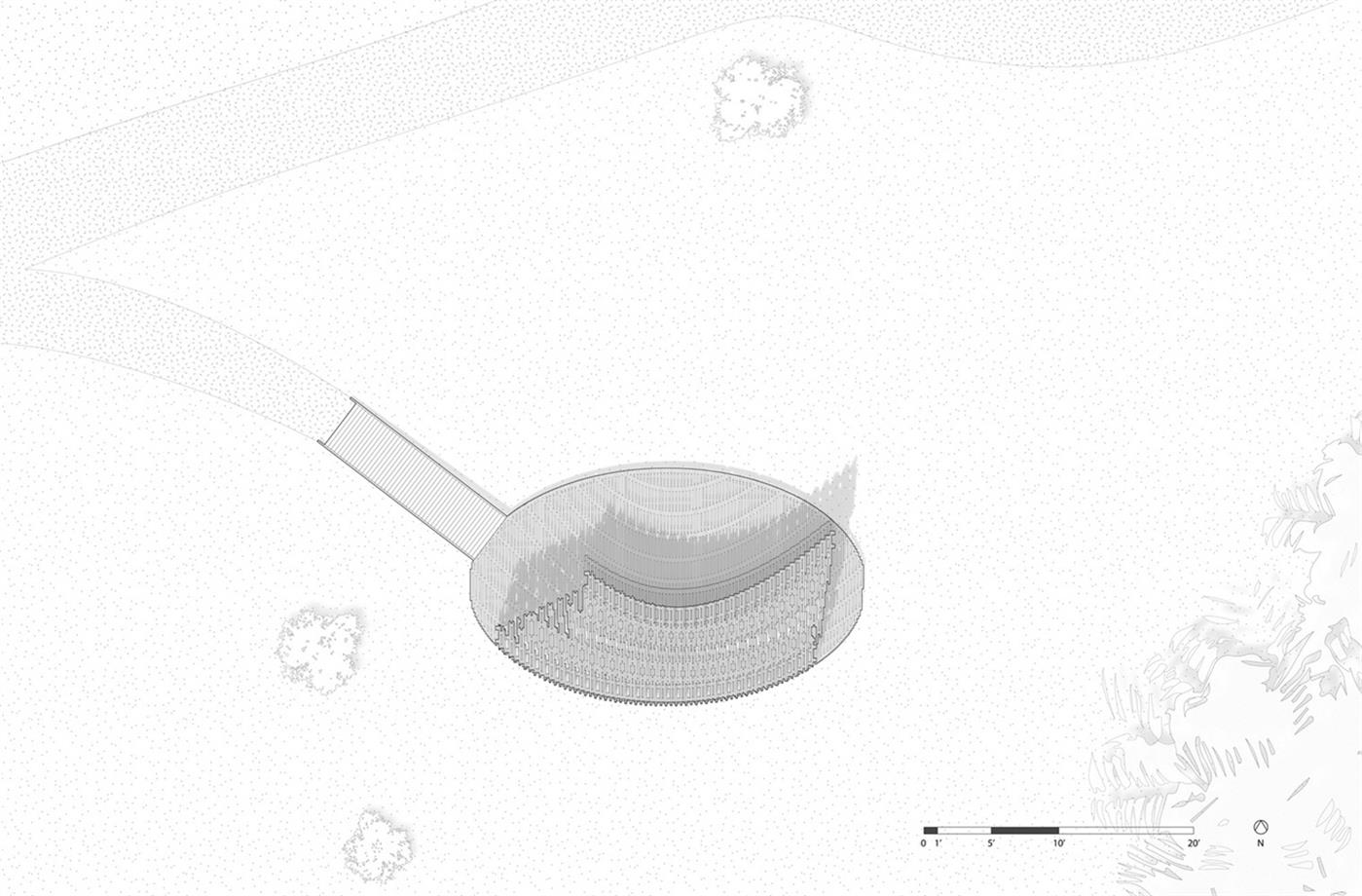 
工业机器人打造可持续发展和低碳建筑前景的木质艺术装置设计 - 戈者设计 | 戈者设计-30