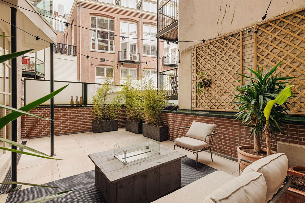 阿姆斯特丹时尚现代公寓，古老建筑中的现代灵魂-19