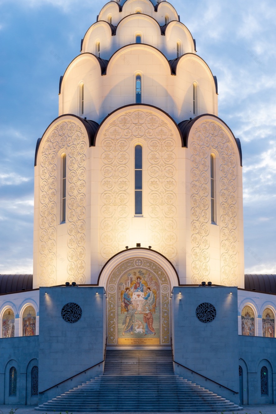 Tushino教堂照明设计丨俄罗斯莫斯科丨СПИЧ,SPEECH(建筑设计),QPRO(照明设计)-9