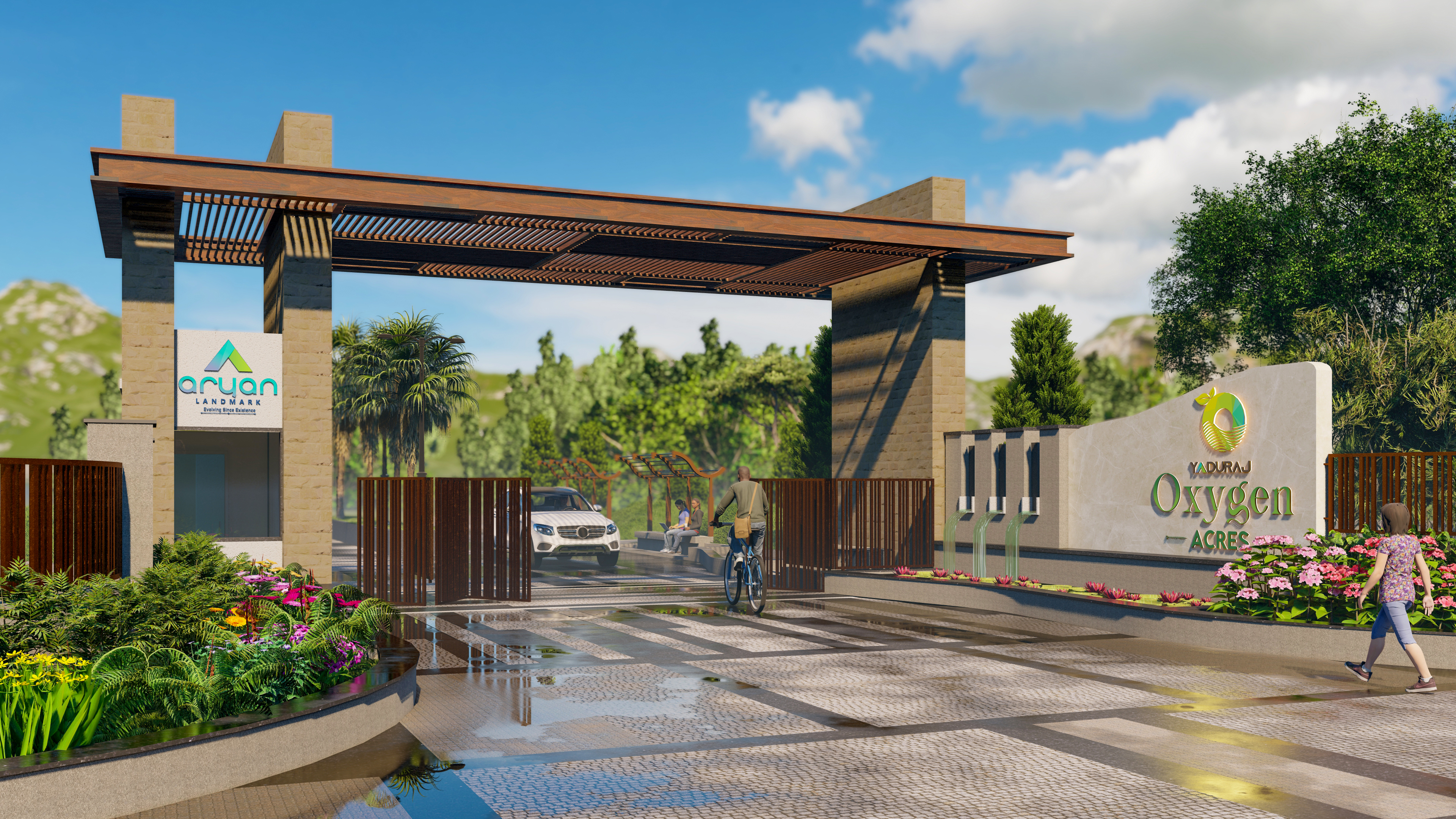 Aryan Landmark_ Gated township 3D Visualization-0