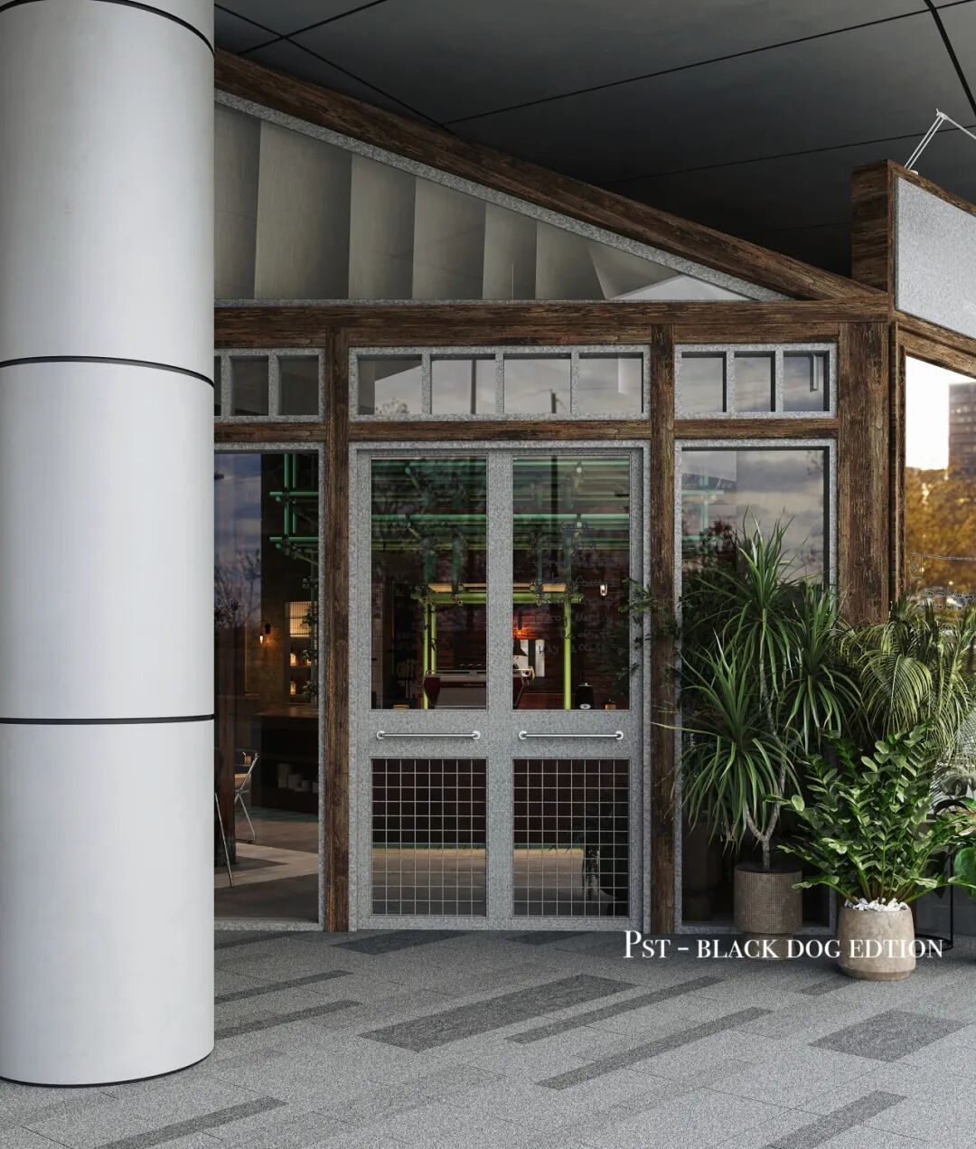 黑犬咖啡馆:停泊在机械时代的航海旧梦 商业空间设计丨YIBEI DESIGN SUZHOU-6