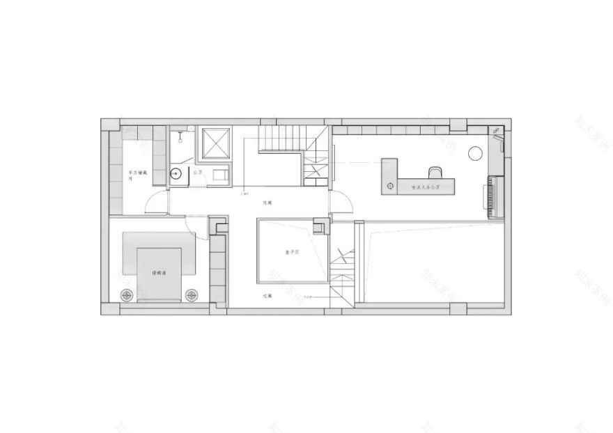 上海融信别墅地下空间极致简约设计-43