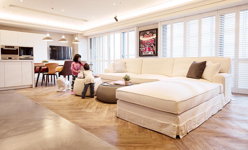 黑人范范的新家！台北 218㎡ 温暖亲子宅-11