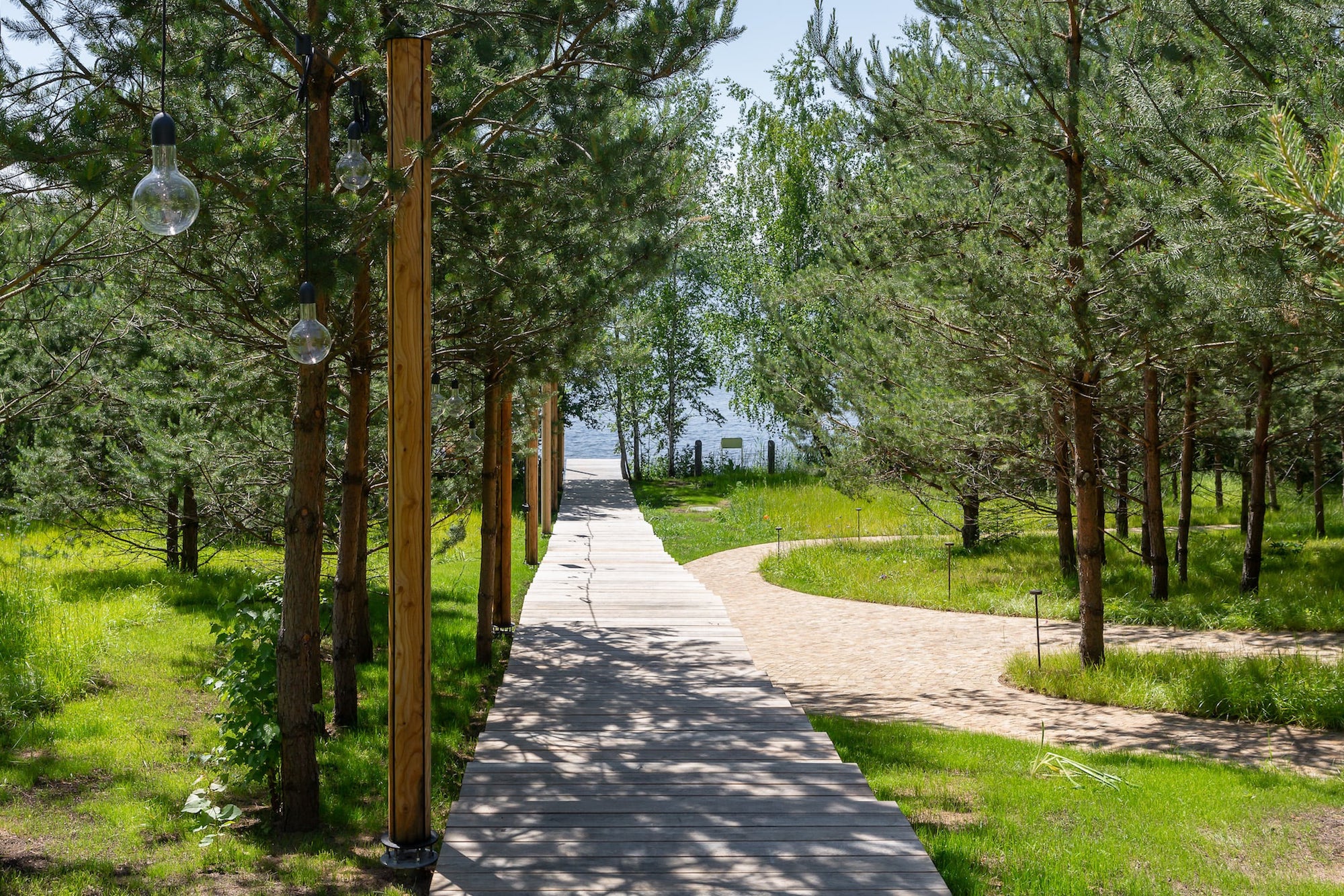 莫斯科北部童话森林湖景-10