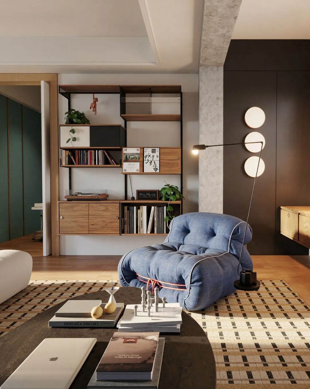 155㎡独居松弛之家丨中国杭州丨本空设计工作室-37