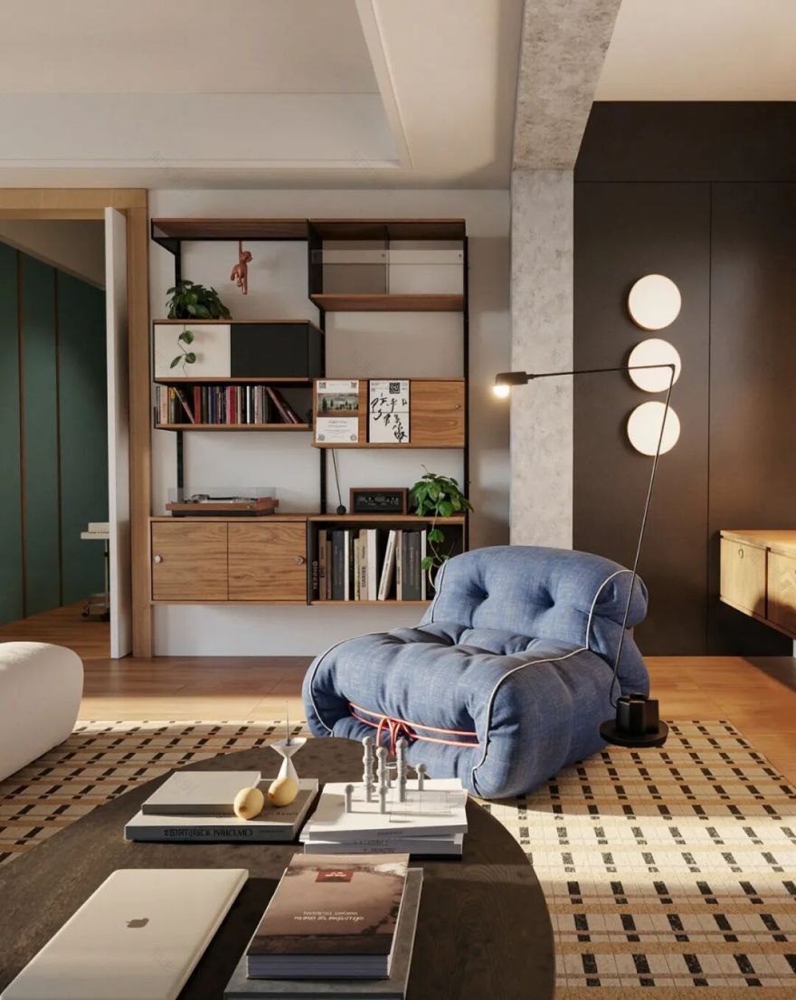 155㎡独居松弛之家丨中国杭州丨本空设计工作室-37