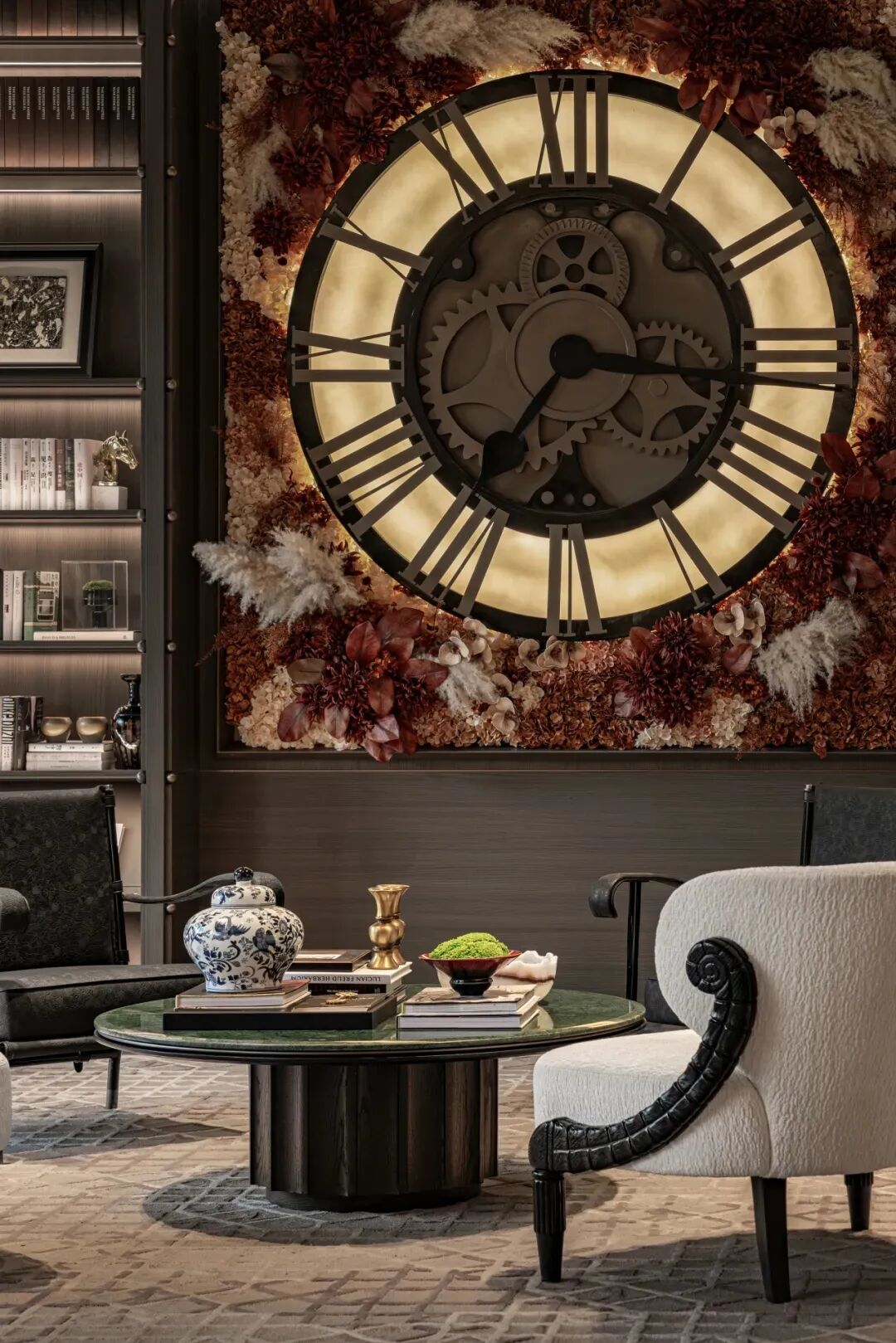 首发  800㎡海派风格浪漫主义销售中心丨共向设计-22