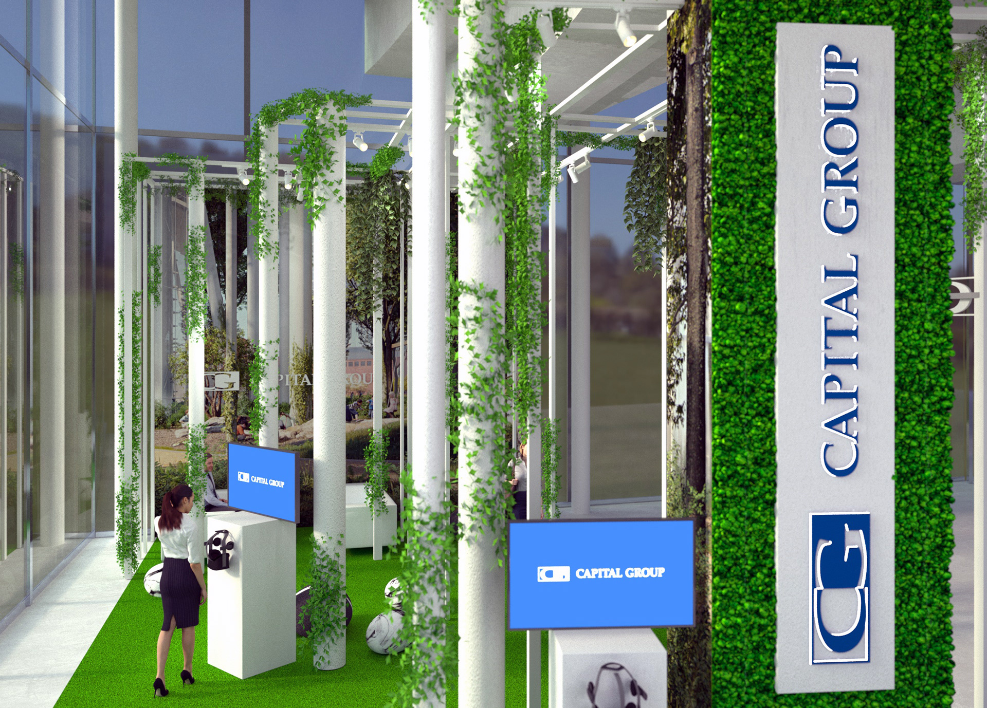 CAPITAL GROUP exhibition booth-4