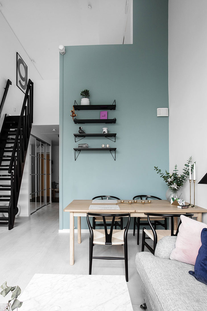 斯德哥尔摩 52 平米公寓，大窗打造纽约 loft 风格-7