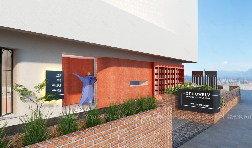 陶瓷展厅为爱延续丨诣研空间设计-23