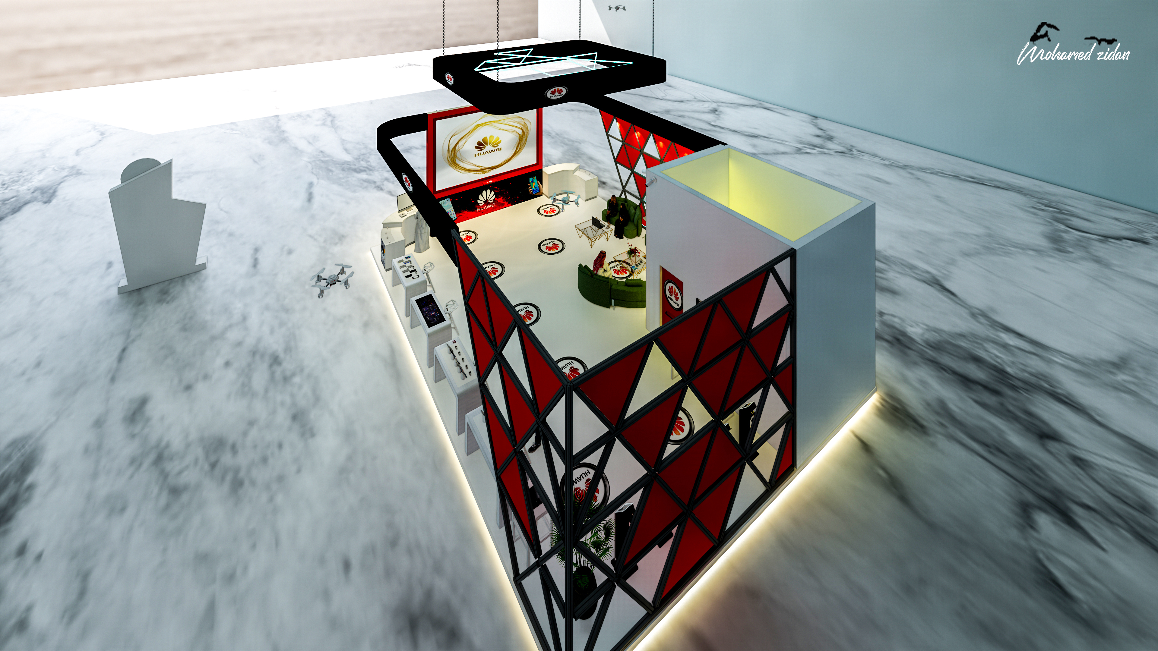 华为展览丨沙特阿拉伯丨Mohamed Zidan-13