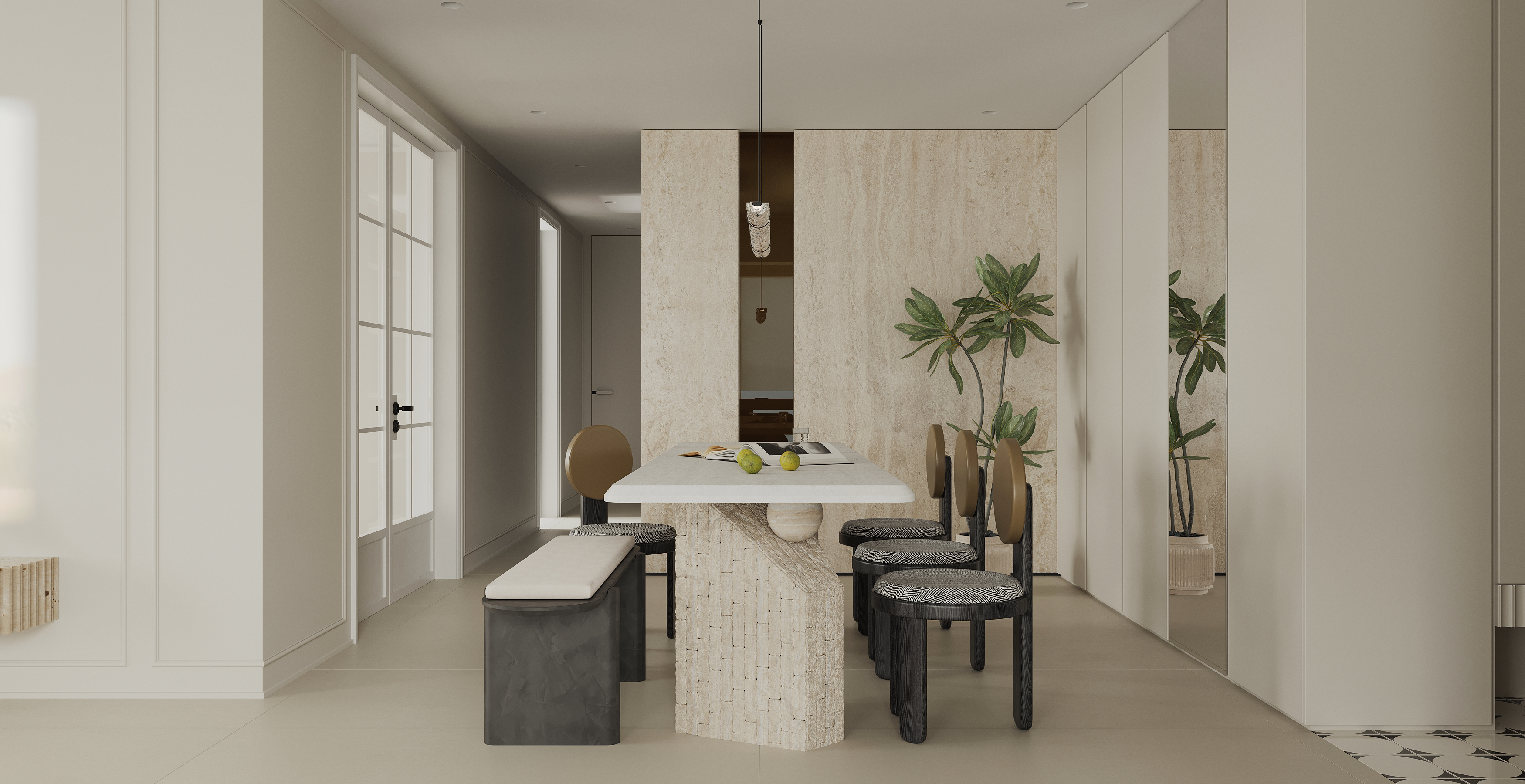 现代复古风效果图表现-7