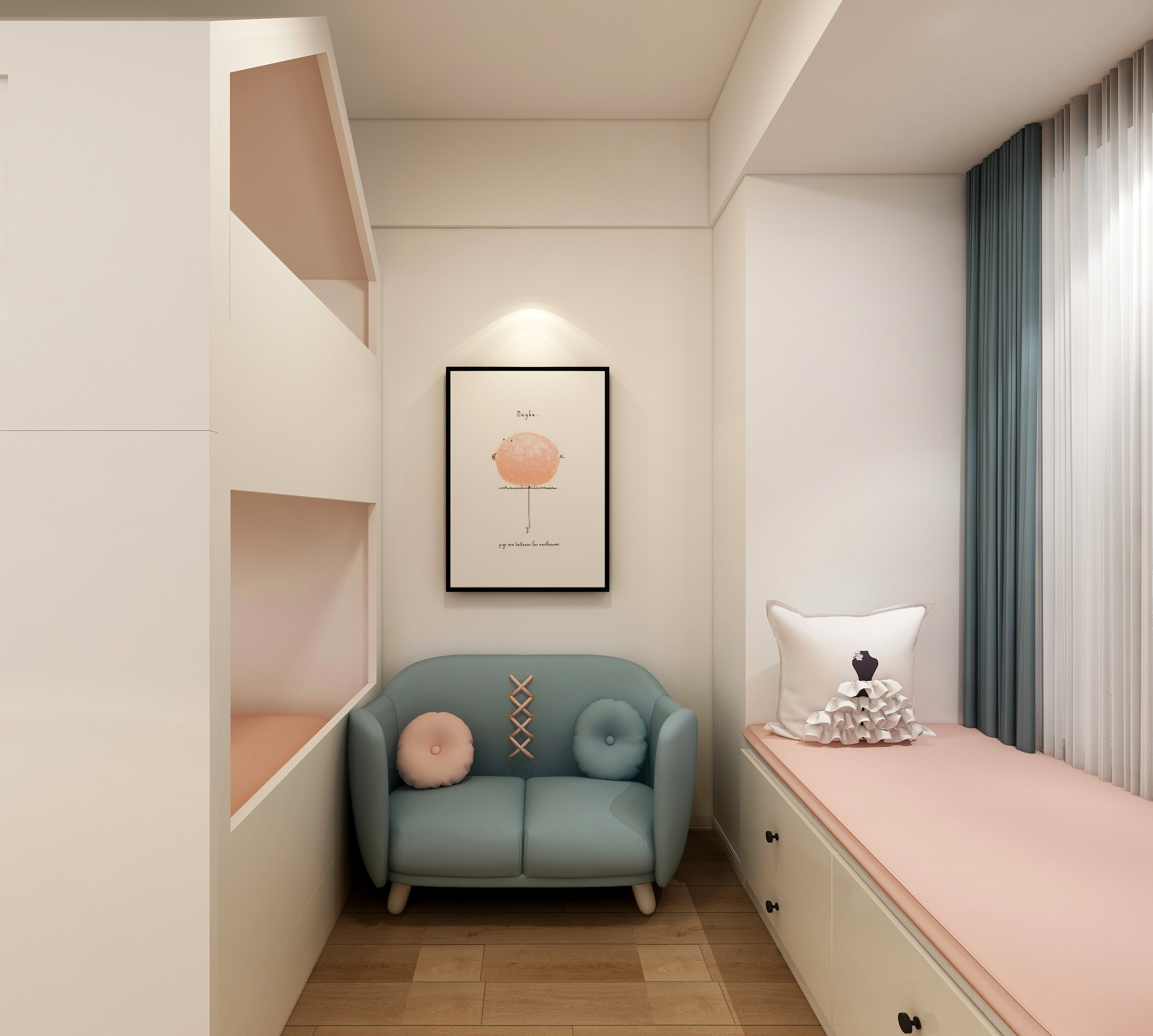 重庆新天泽国际广场王老师私宅现代简约设计-11