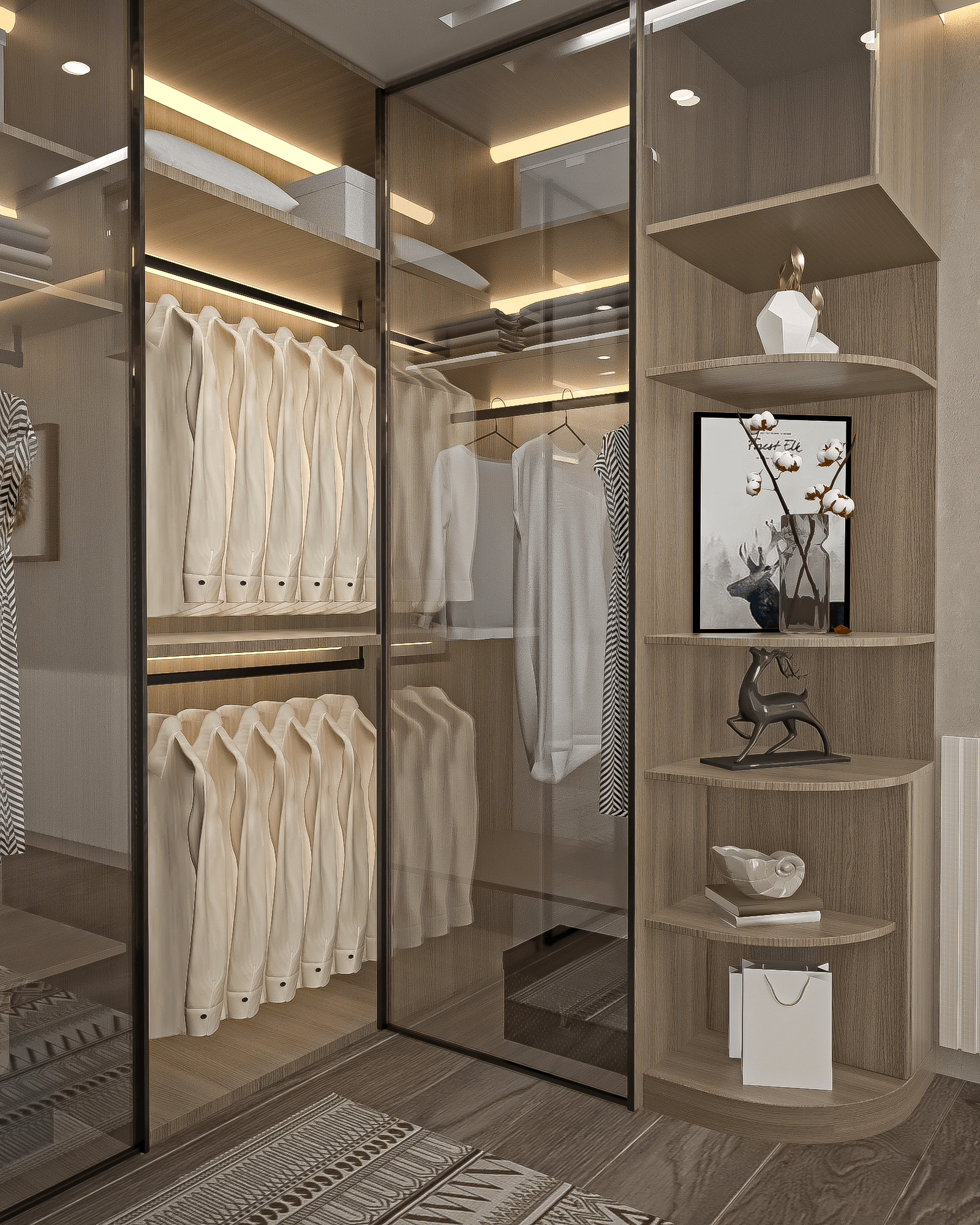 MASTER BEDROOM WITH DRESSING & BATHROOM-12