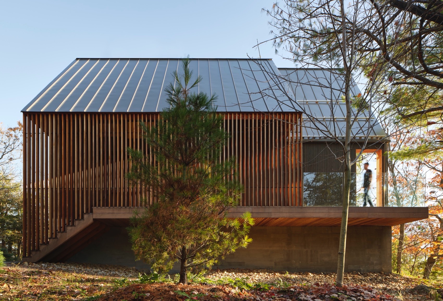 山坡上的Bunkie住宅丨加拿大丨Dubbeldam Architecture Design-21