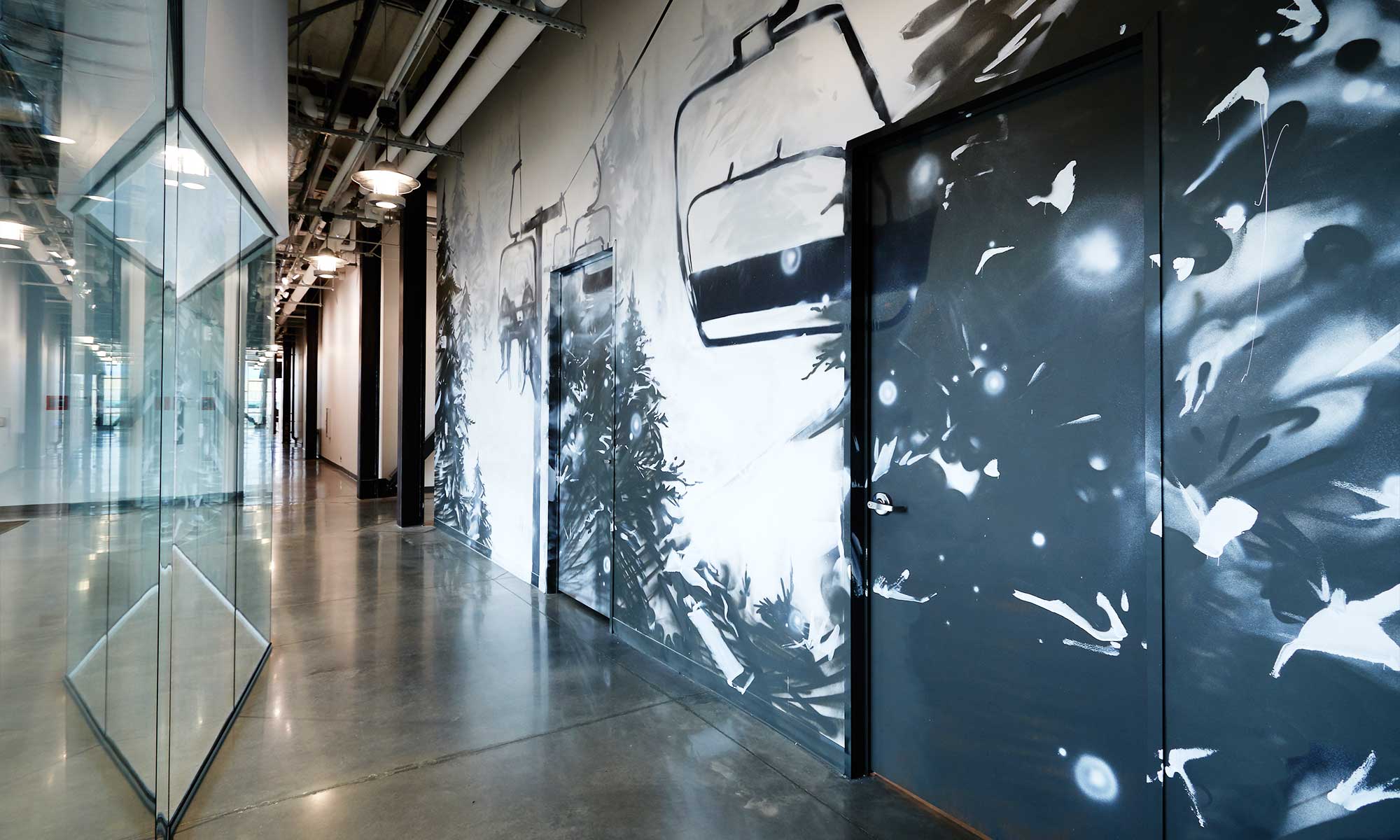 音乐运动融入办公空间——Skullcandy 总部室内设计-9