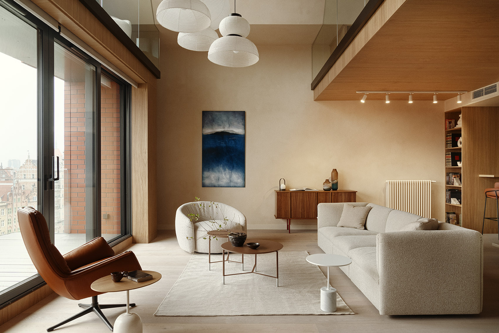 波兰俯瞰千年历史的公寓丨波兰格但斯克丨SIKORA INTERIORS-12