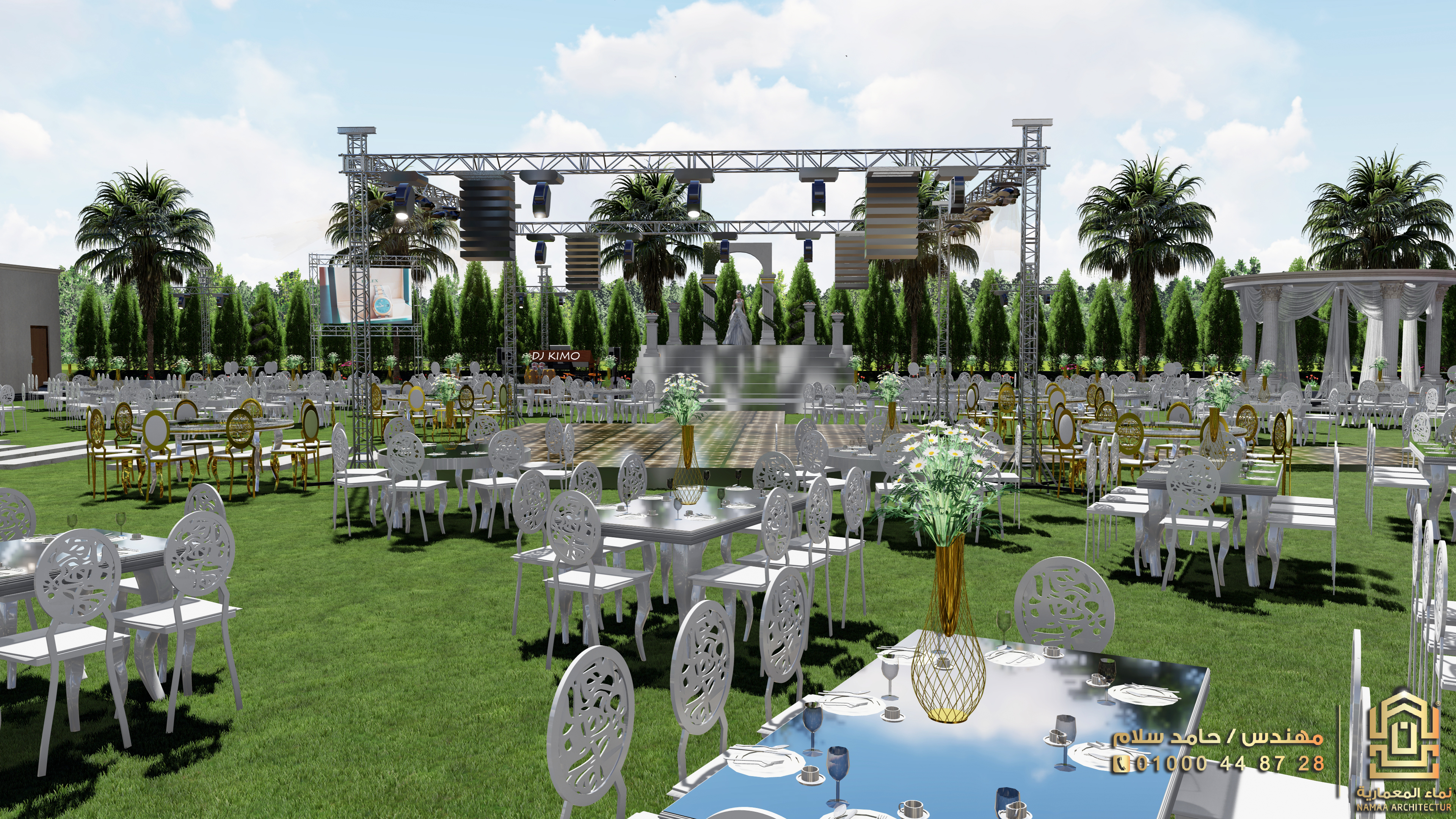 Princess Garden Open Air Wedding Hall-0