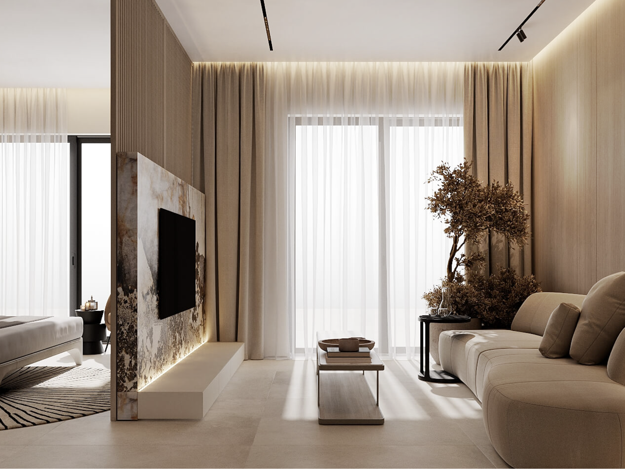 274㎡ 现代+新中式 大平层-6