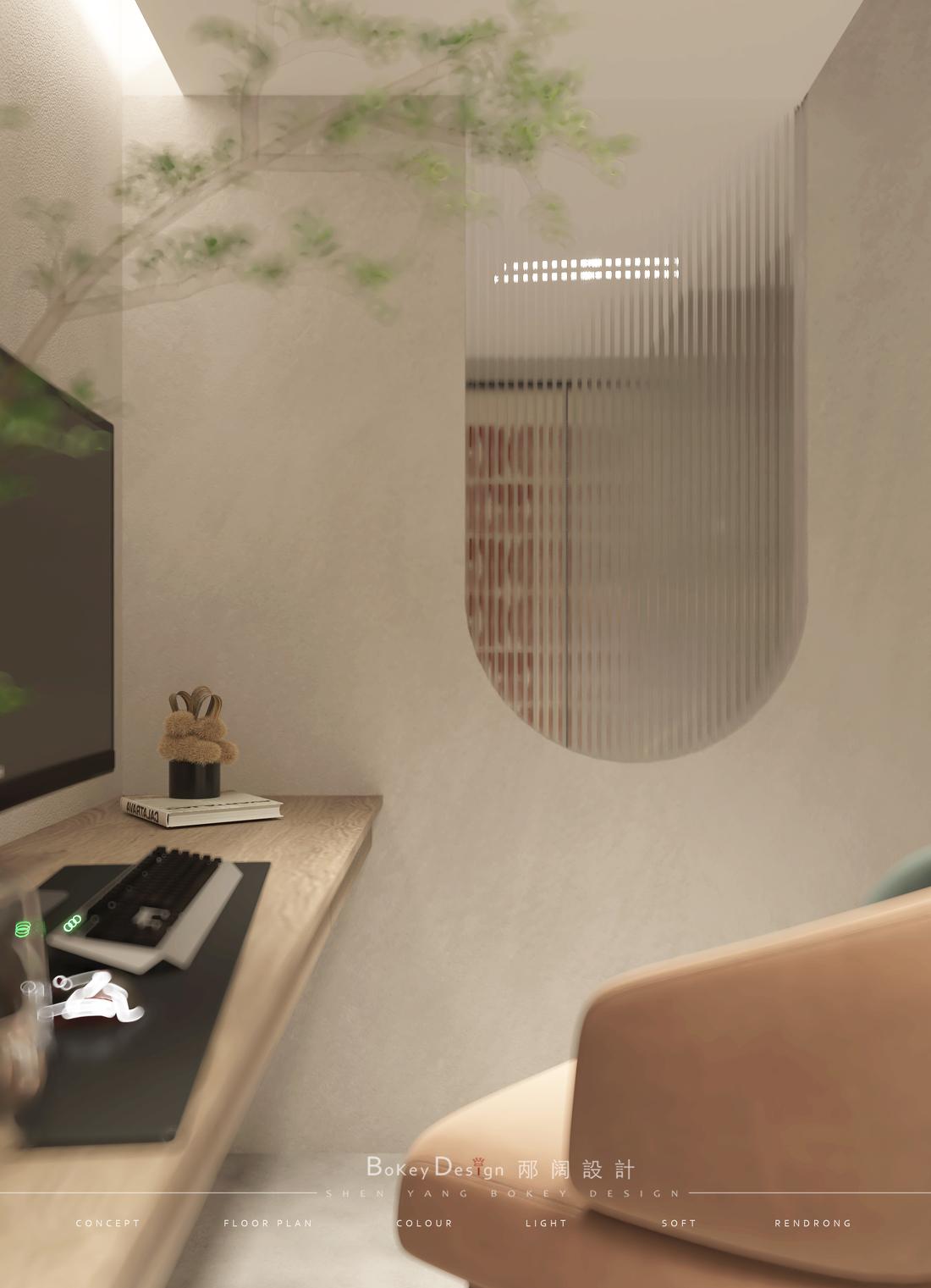 奶油焦糖微水泥侘寂设计-26