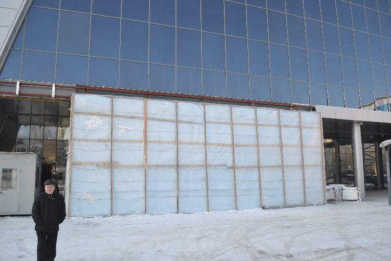 МегаГринн购物中心 façade 瀑布喷泉丨俄罗斯别尔哥罗德丨Aqua Logo 工程公司-8