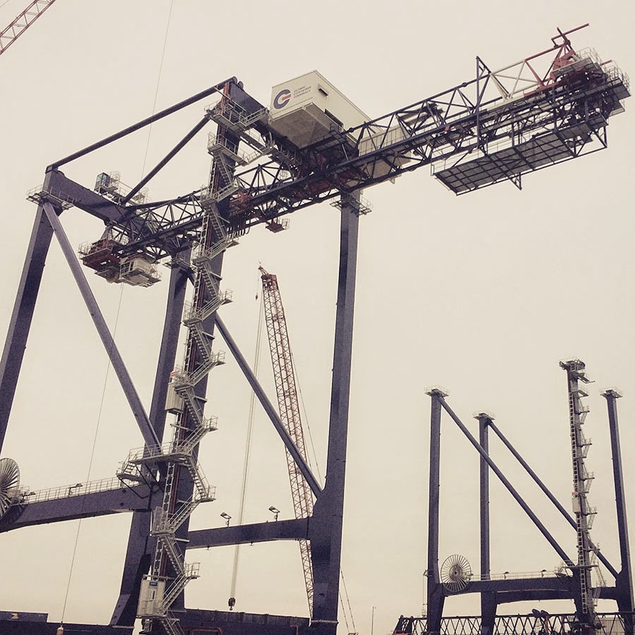 纽约基础设施观测站组织的贝永全球集装箱码头参观项目丨美国新泽西-5