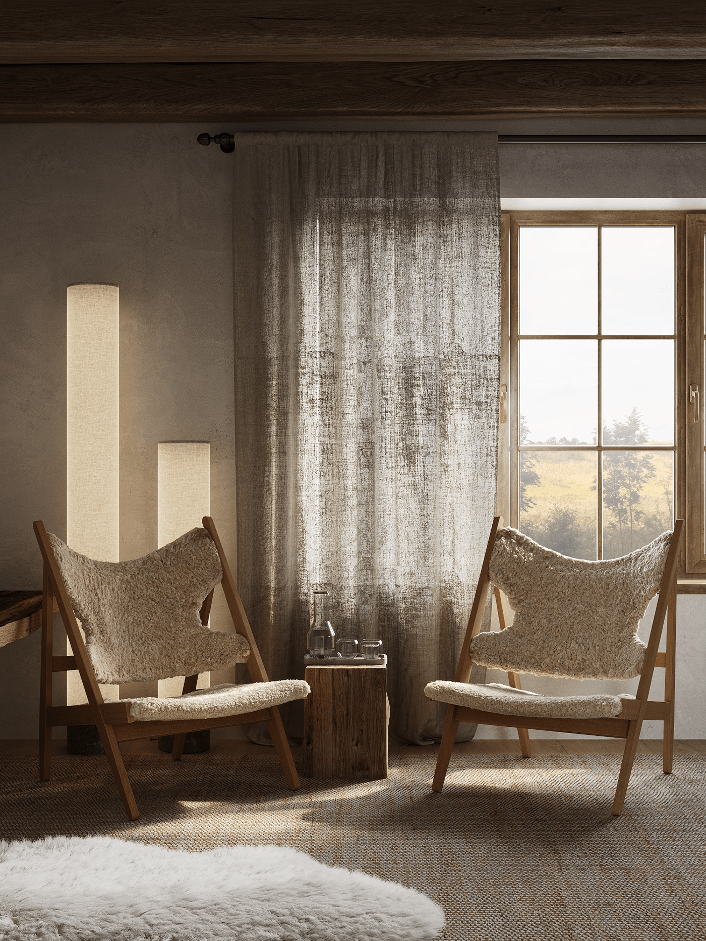 侘寂空间丨Saza Design Studio-0