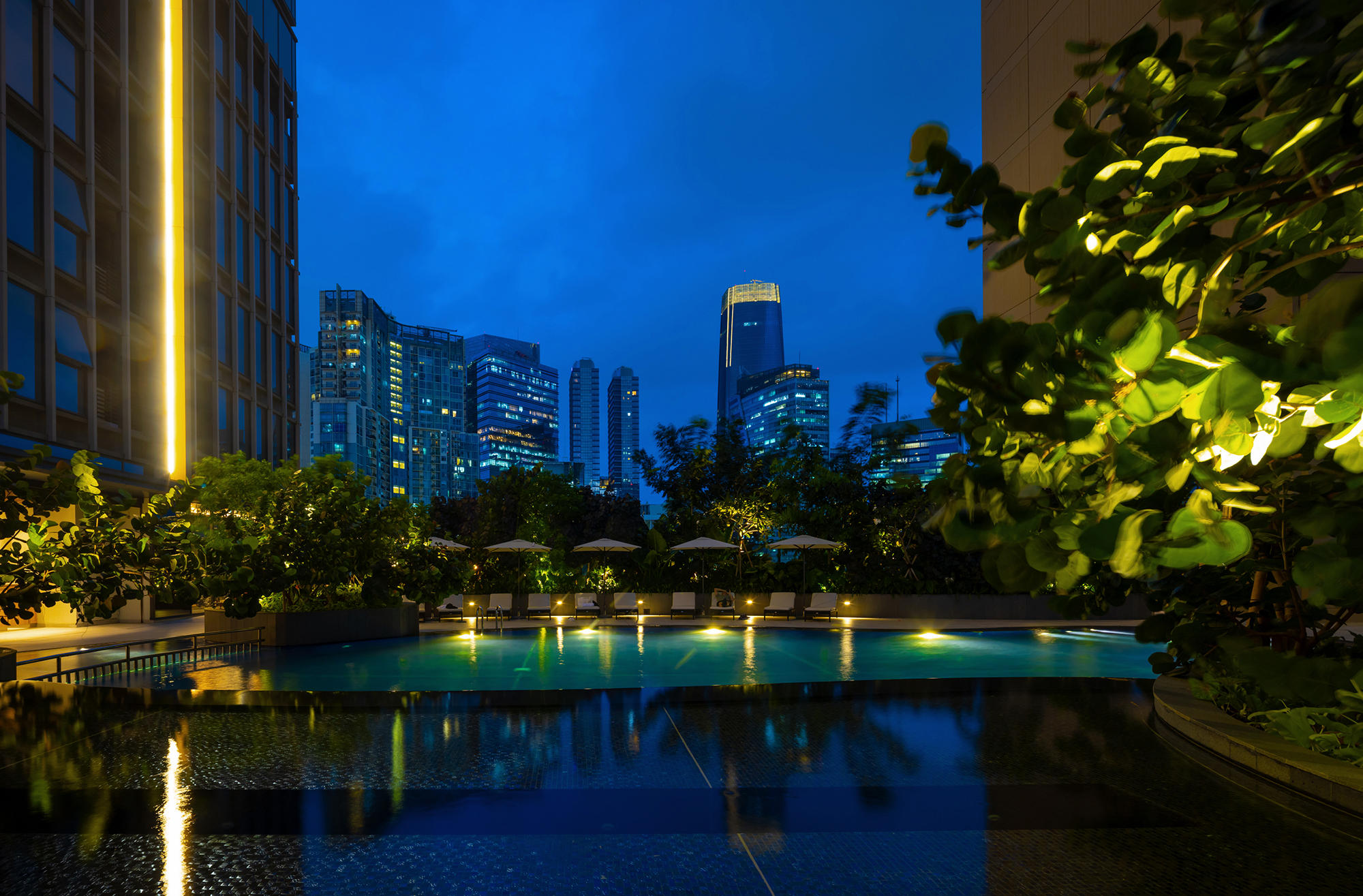 ブランズ メガクニンガン ＆ スイスホテルリビング ジャカルタ メガクニンガン ランドスケープ｜FIELD FOUR DESIGN OFFICE-4