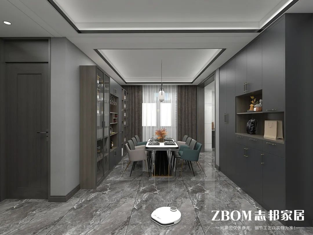 现代轻奢风三口之家室内设计丨中国赤峰丨刘国琦-49