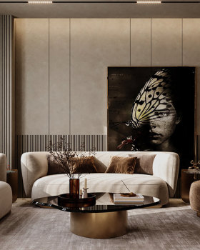 现代接待处 2 号丨MAI SAAD INTERIORS