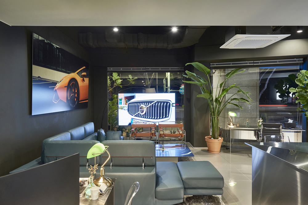 25 坪中古车销售办公室现代简约空间设计-11