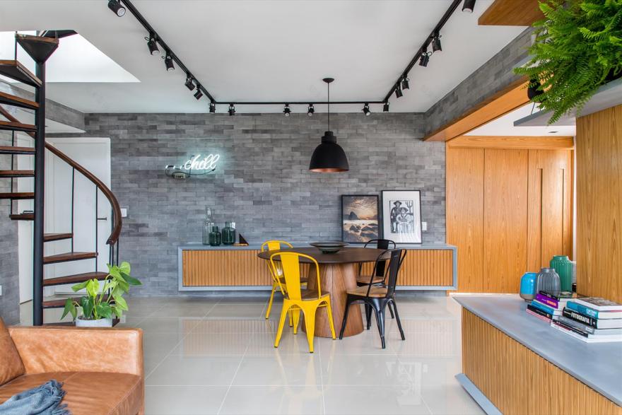 巴西 Cobertura AS 公寓 | 融合舒适与功能的现代设计-4