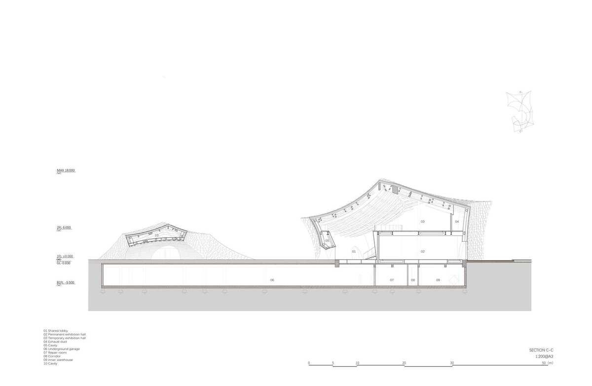 UCCA陶美术馆丨隈研吾建筑都市设计事务所-45