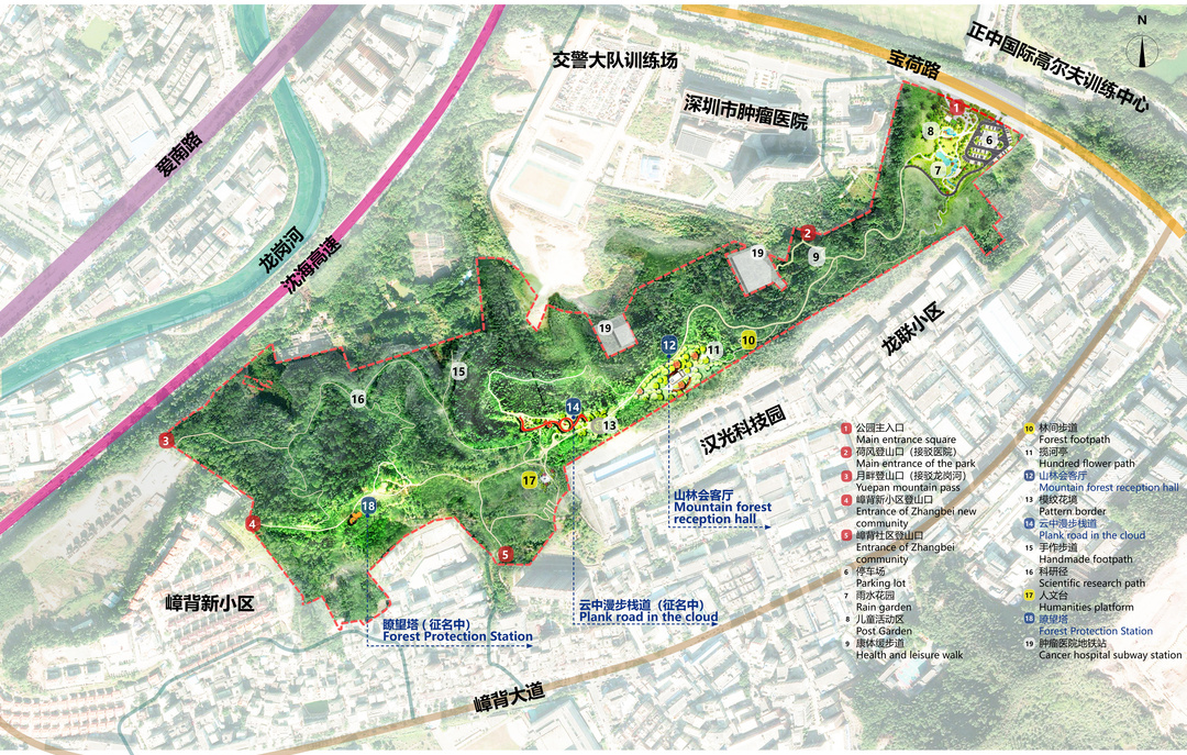 深圳龙岗区嶂背郊野公园丨中国深圳丨深圳翰博设计股份有限公司-6
