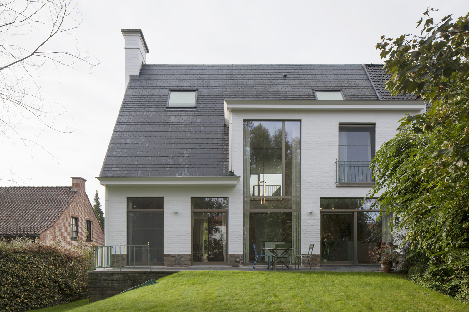 比利时 Kortrijk 住宅改造丨Luchtschip Architectuur-11