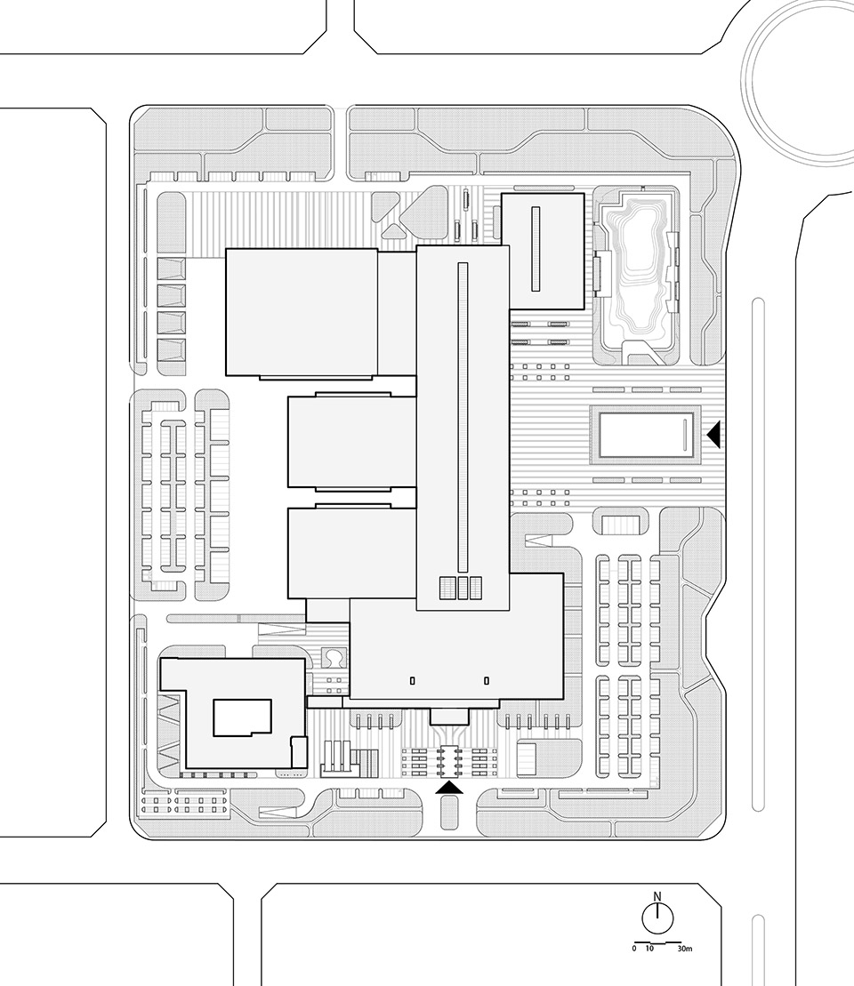 潮起渤海,理象共生·黄河三角洲农产品交易服务中心丨中国滨州丨浙江大学建筑设计研究院-52