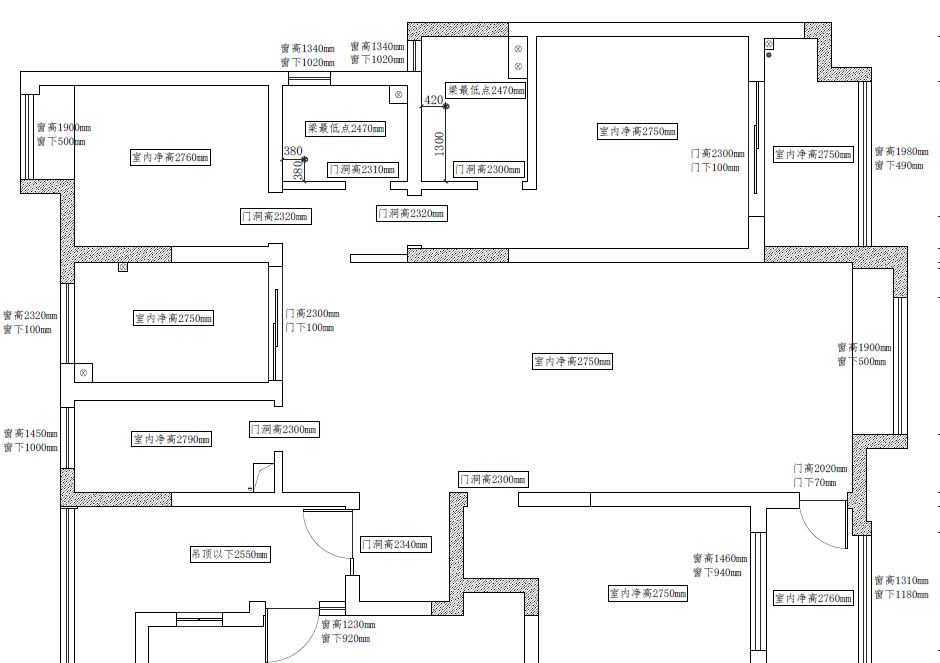 新中式家居设计 | 双 L 造型电视背景、无主灯设计-0
