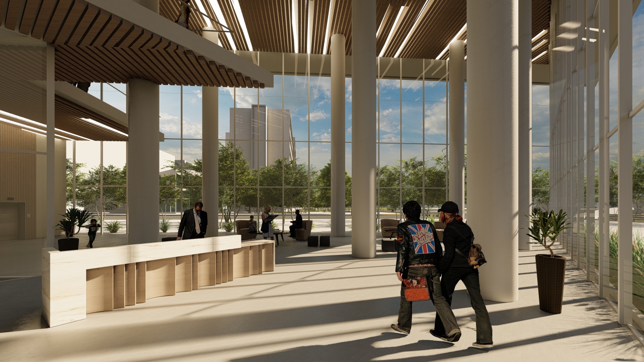 Viviendas en altura con centro social-5