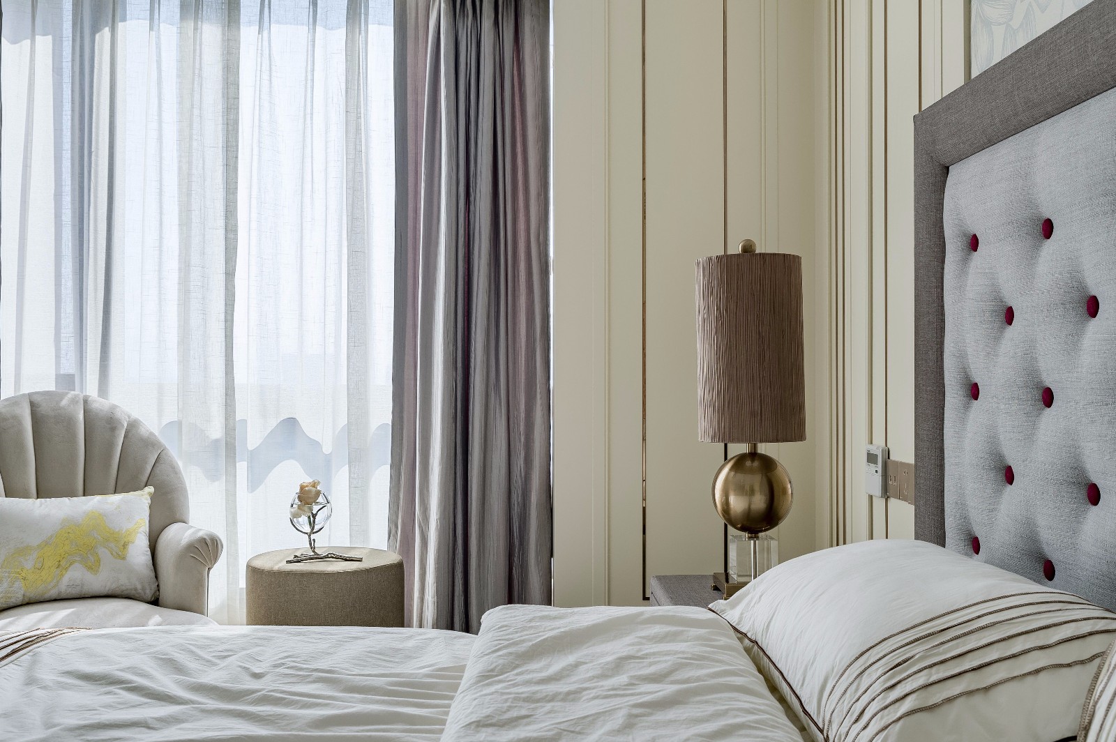 福州融桥外滩 246㎡现代样板间——东方禅意与轻奢金属的碰撞-27