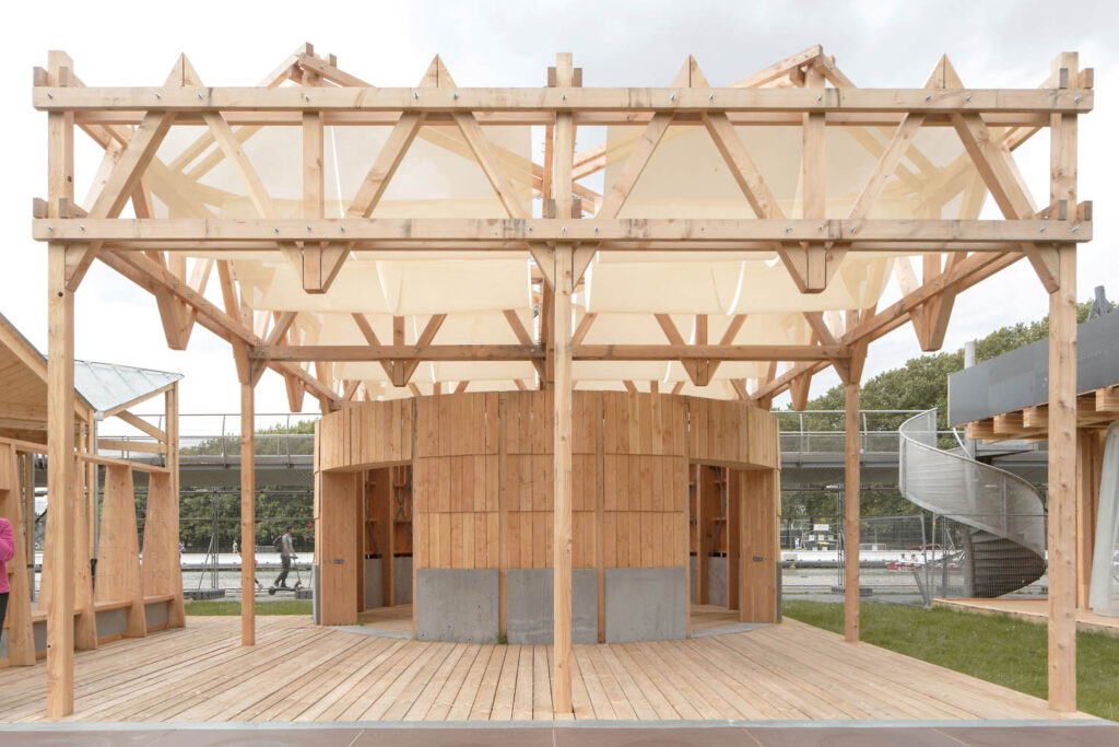 2024 巴黎奥运会法国俱乐部的 ArchiFolies 展馆丨法国巴黎丨20 所法国建筑学校-26